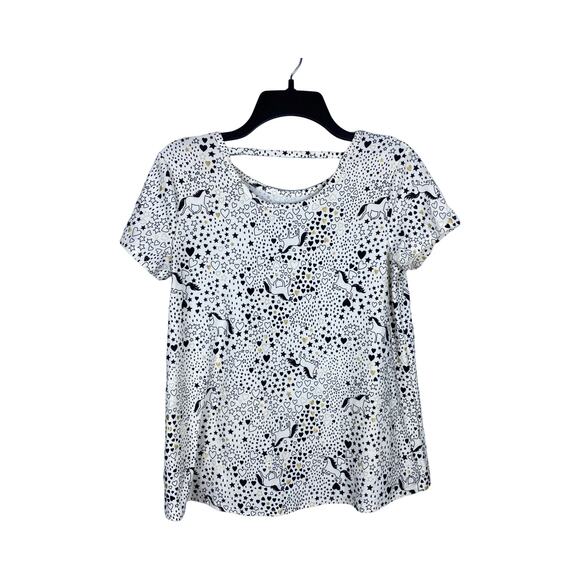 Wonder Nation Girls Unicorn T-shirt - Size Plus Large (10-12) - Picture 2 of 4